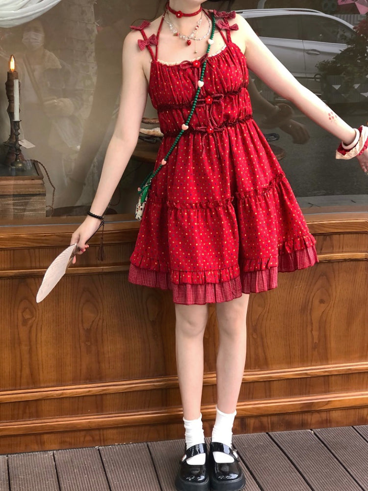 Candy Pop Summer Halter Dresses-ntbhshop