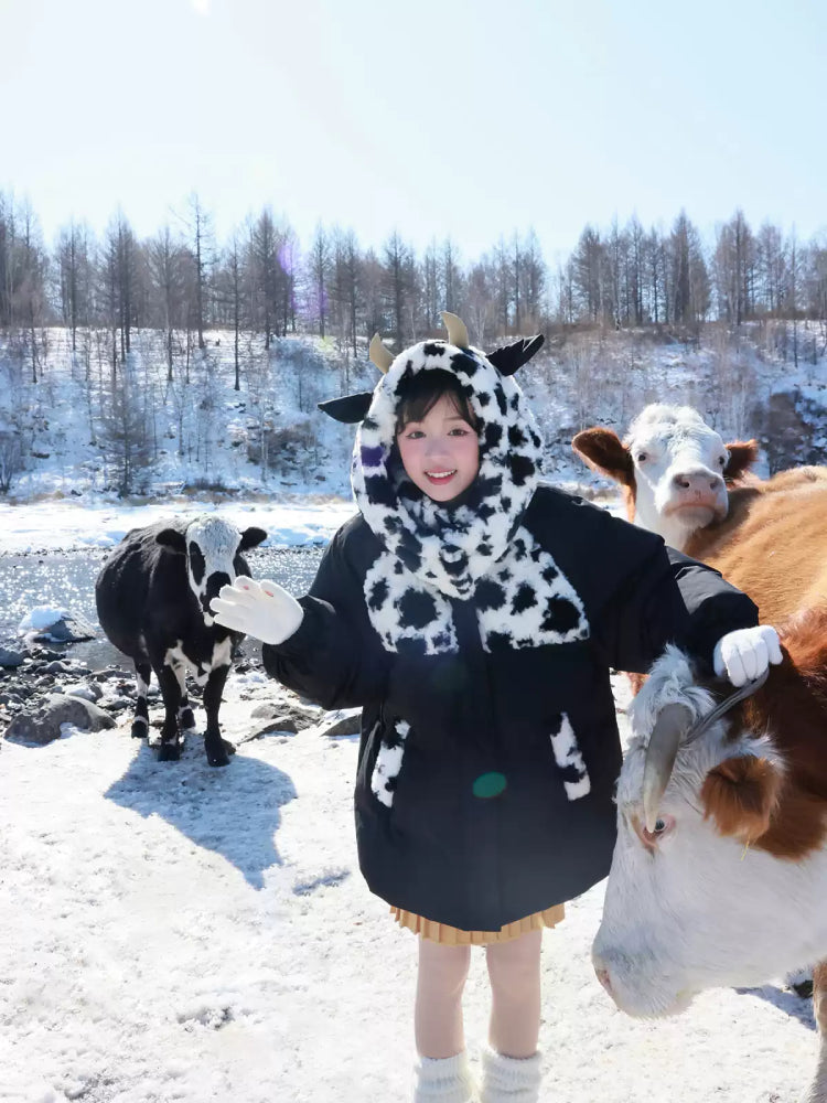 MooMoo Clouds Puffer Jacket-ntbhshop