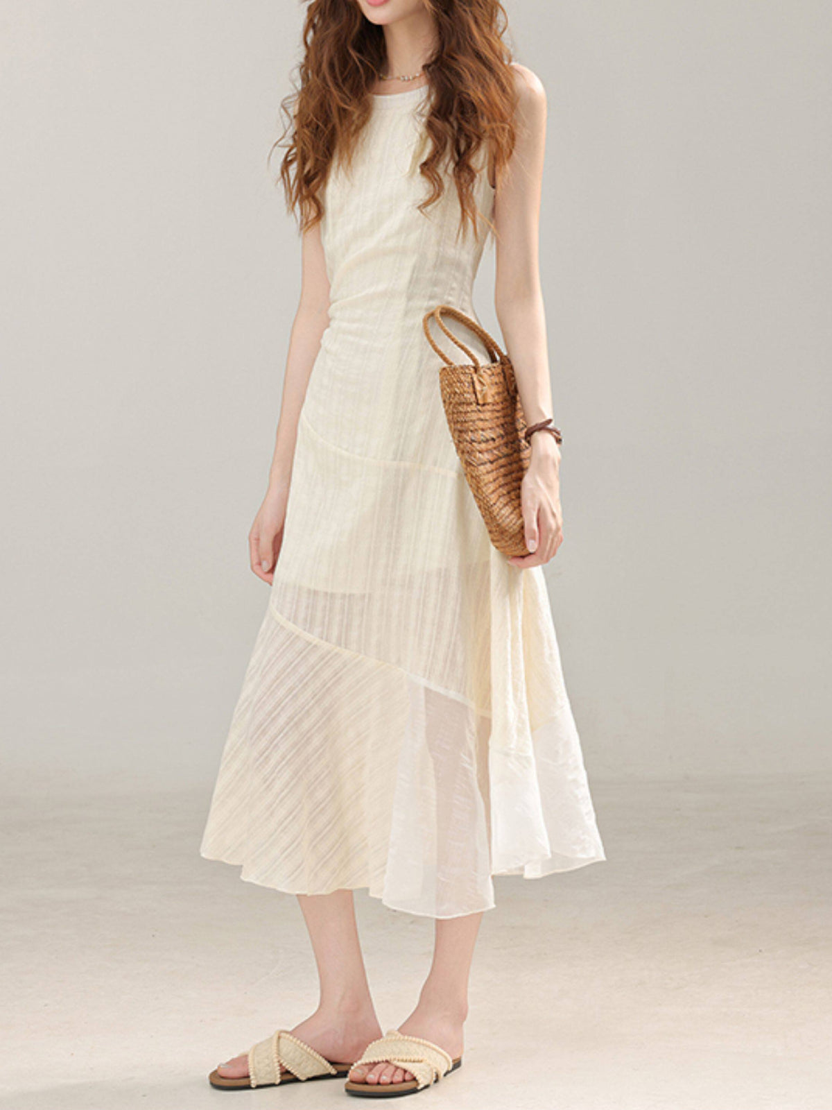 Midsummer Shimmer Midi Dresses-Dresses-ntbhshop