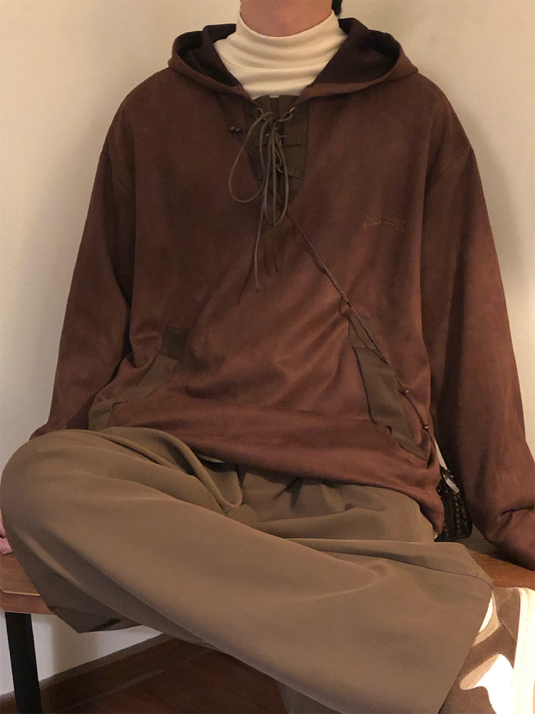 Coffee Wanderer Suede Unisex Hoodie-ntbhshop