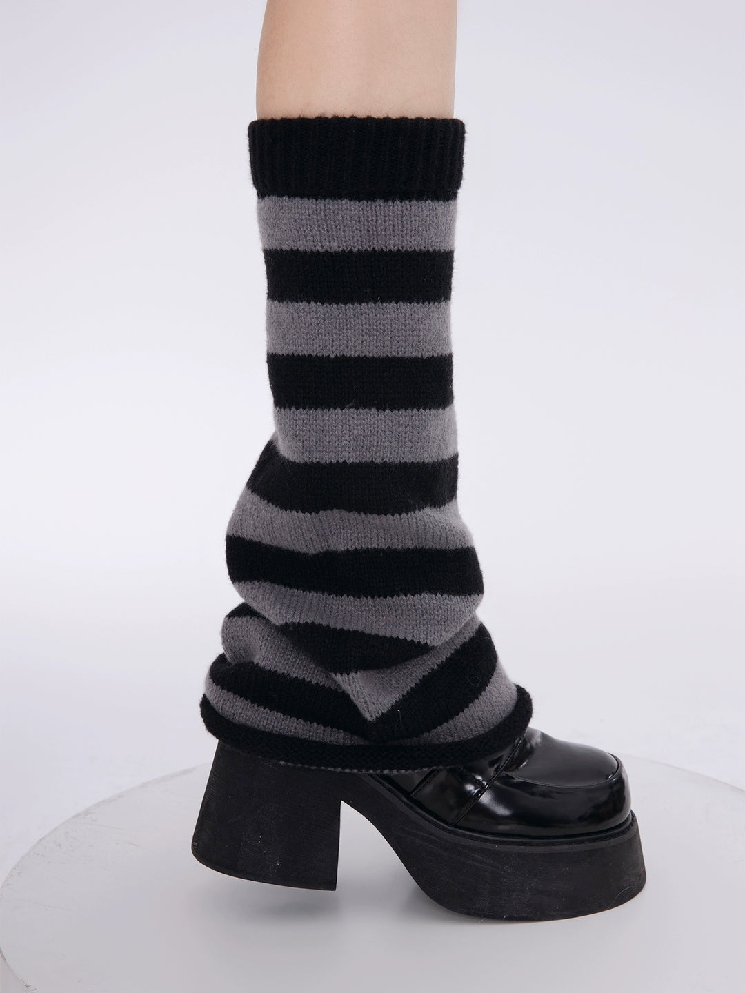 Tokyo Stripe Leg Warmers-ntbhshop