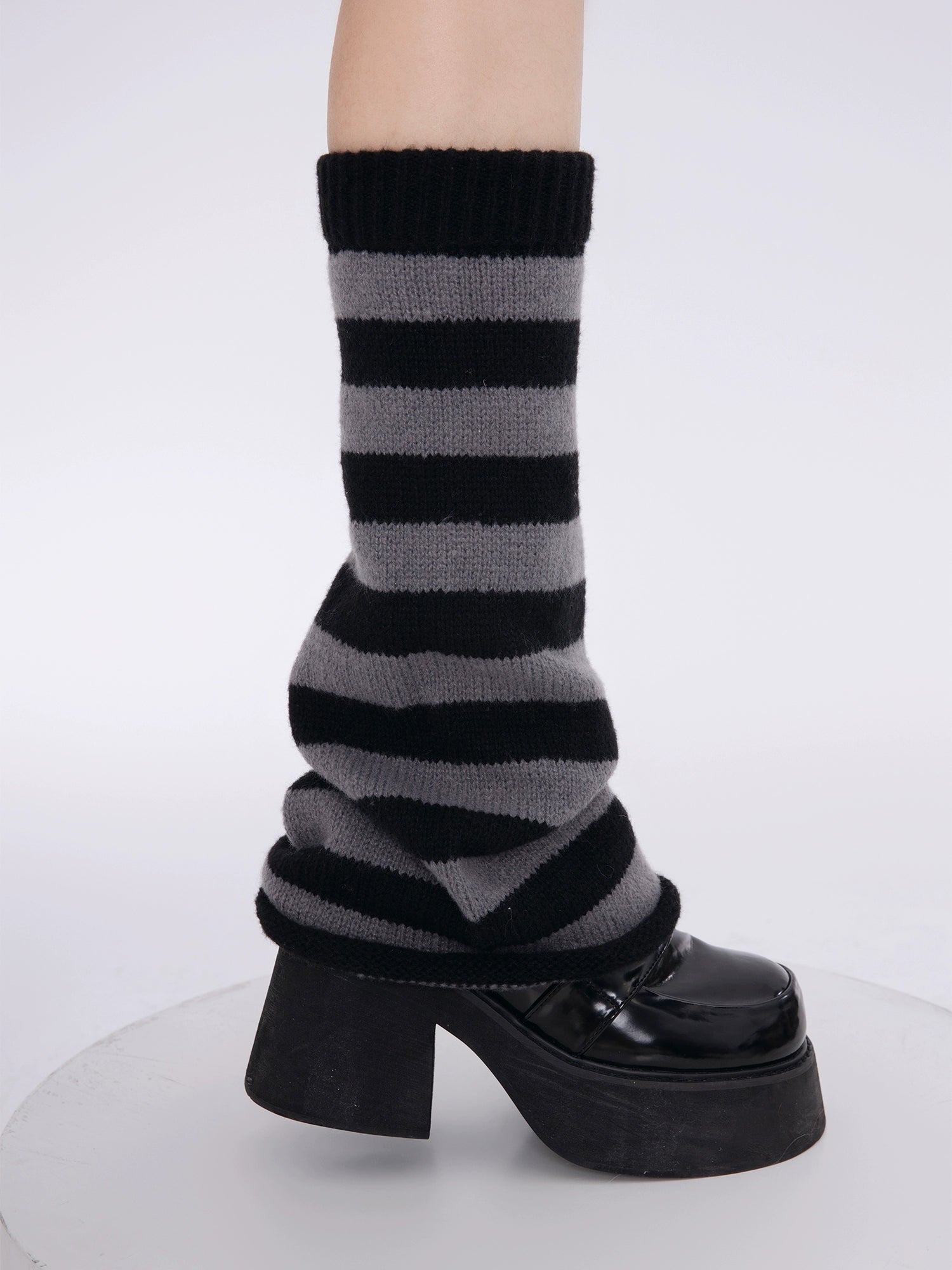Tokyo Stripe Leg Warmers-ntbhshop