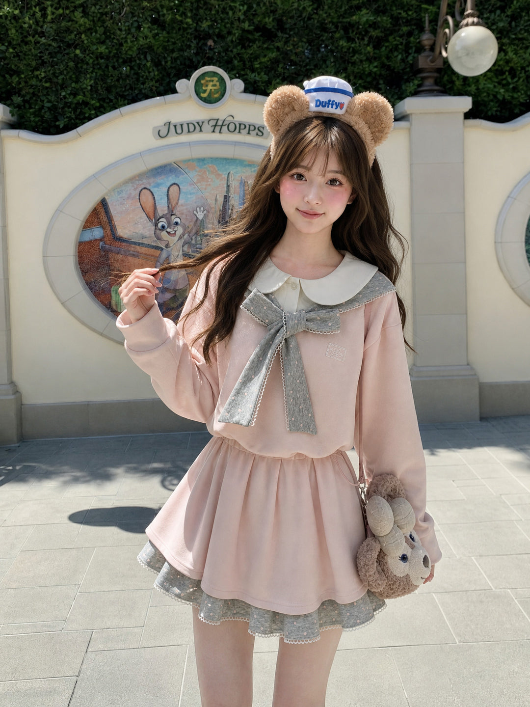 Blush Sailor Doll Dress-Outerwear-ntbhshop