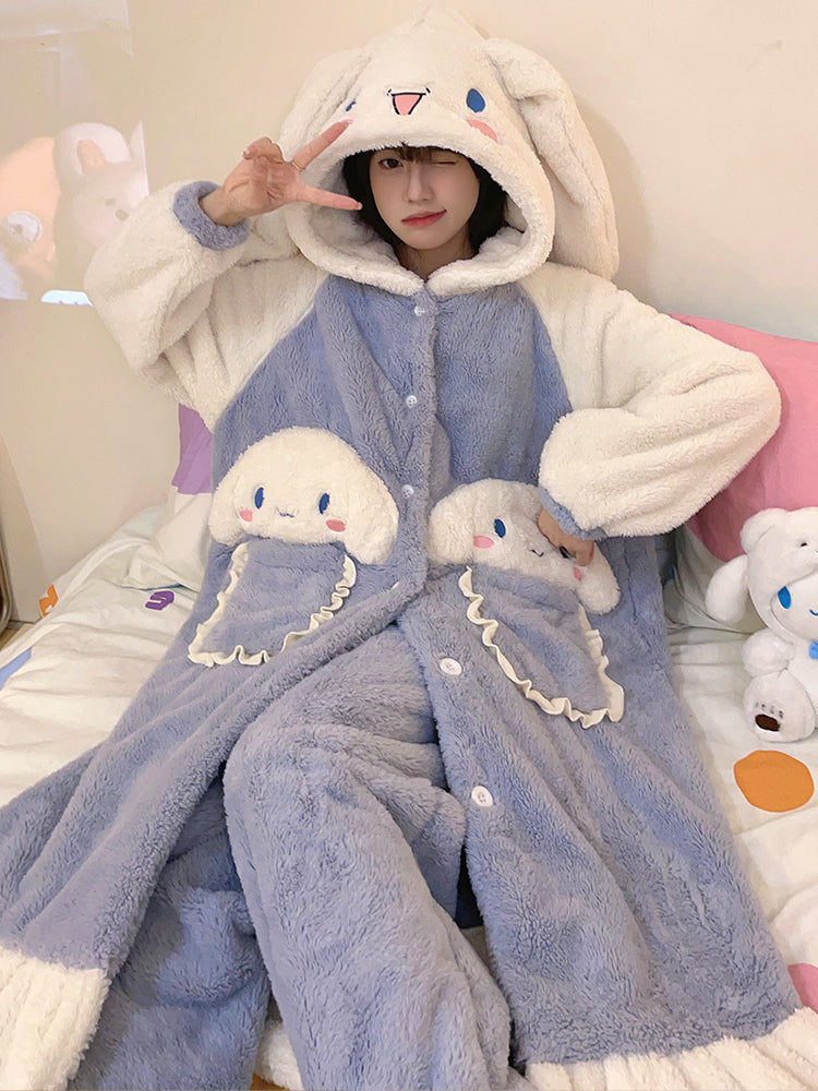 Cinnamoroll Cozy Fleece Pajamas-ntbhshop