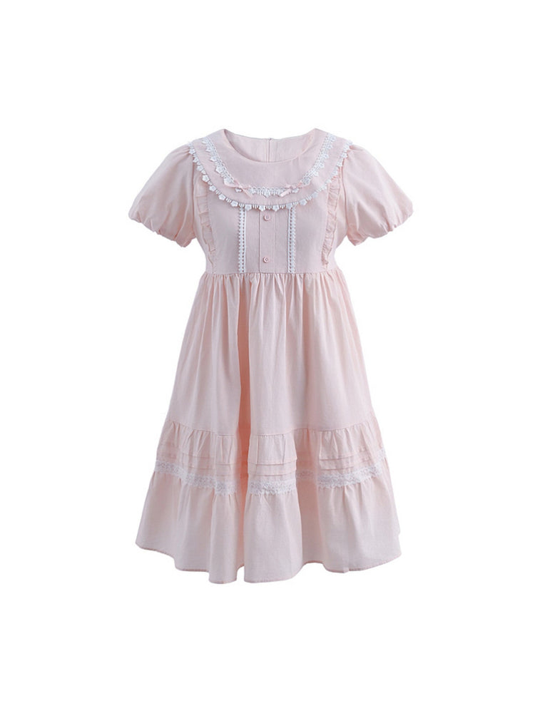 Blush Garden Babydoll Dress-Dresses-ntbhshop