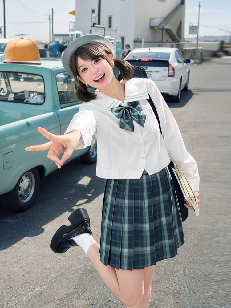 Monsoon Ocean JK Uniform Skirts-ntbhshop