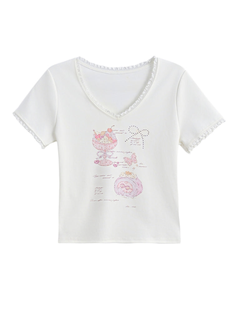 Berry Parfait Baby Tee-Tops-ntbhshop