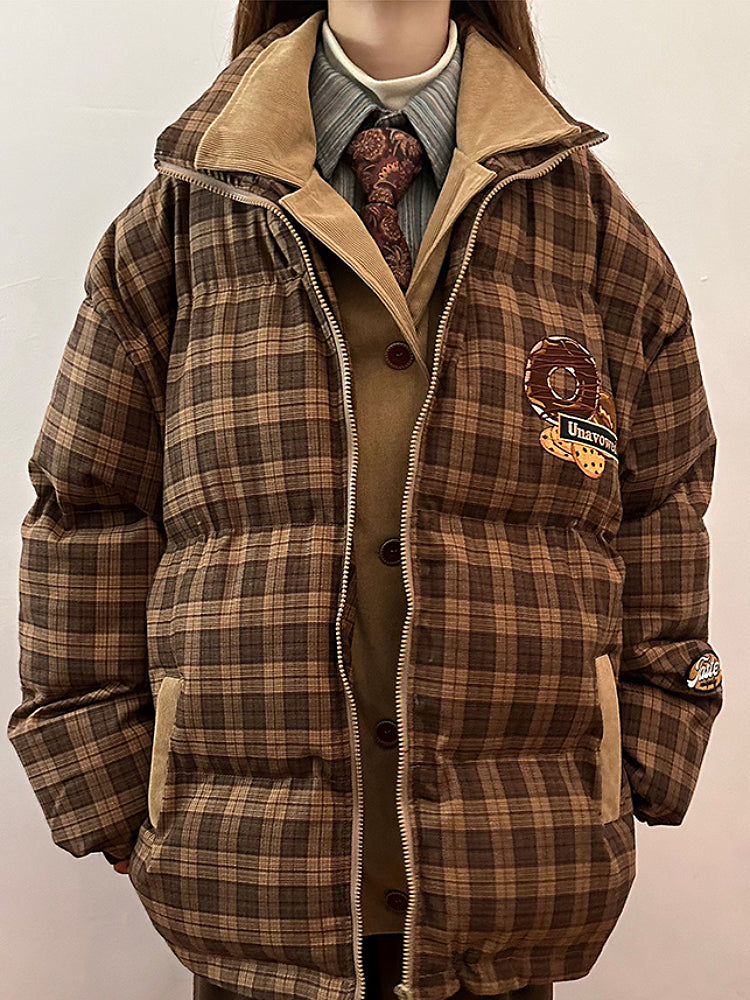 Bakery Plaid Bread Jackets-ntbhshop