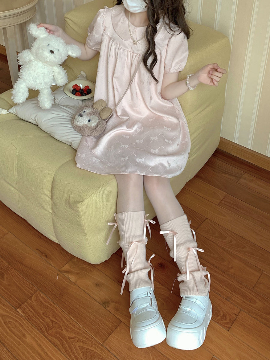 Ceramic Doll Ribbon Dresses-Dresses-ntbhshop