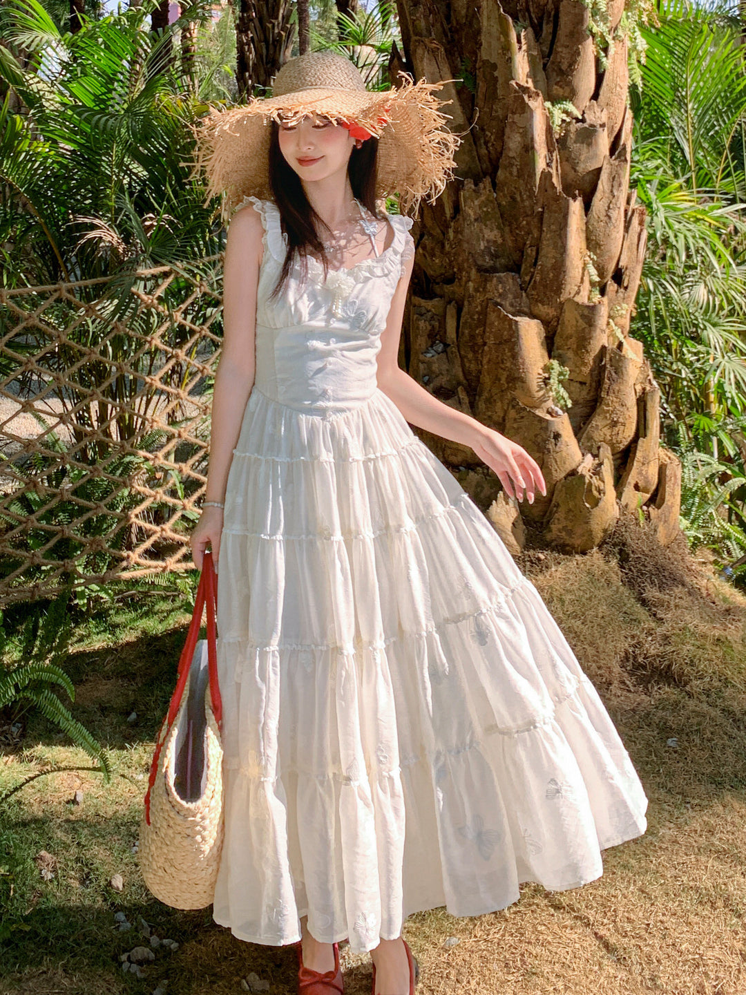 Cloud Petal Butterfly Dress-Dresses-ntbhshop
