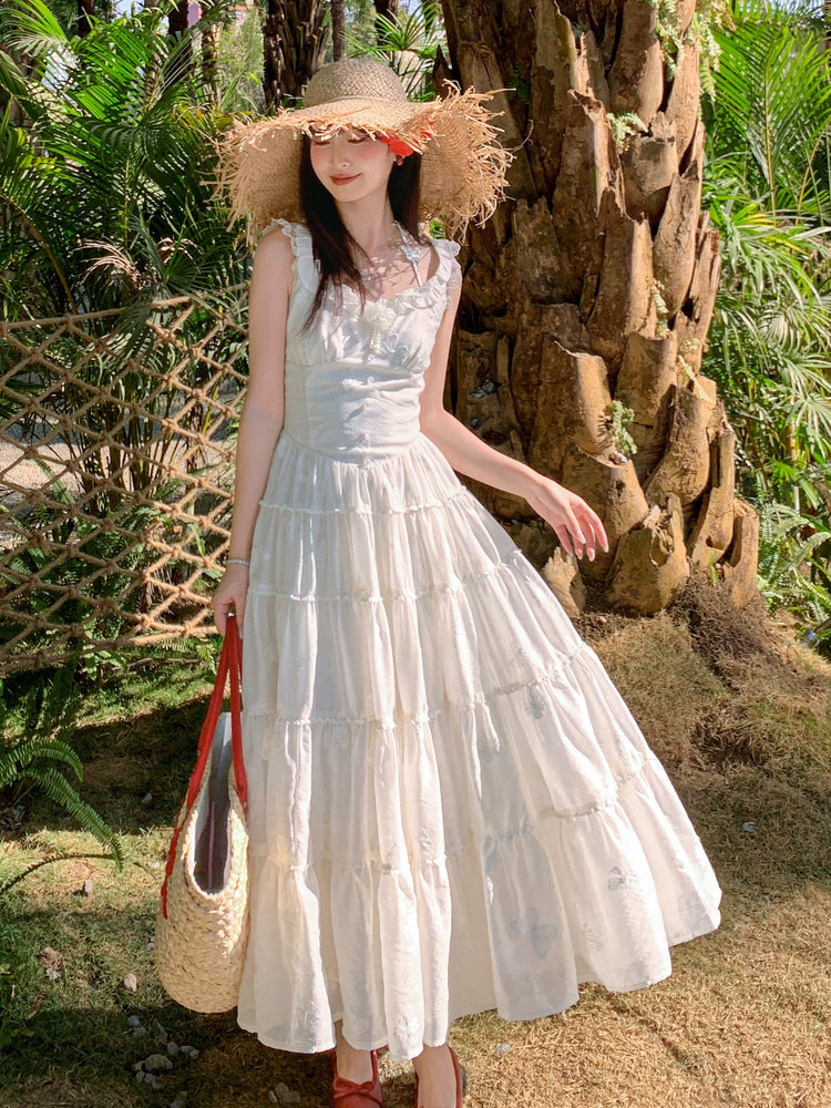 Cloud Petal Butterfly Dress-Dresses-ntbhshop