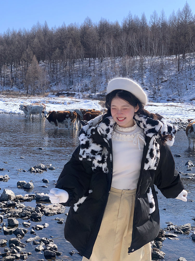 MooMoo Clouds Puffer Jacket-ntbhshop