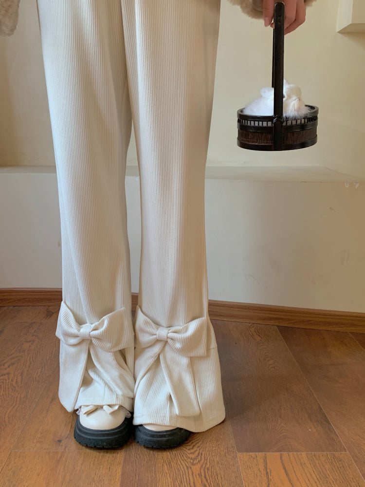 Sweetheart Bow Pants-ntbhshop