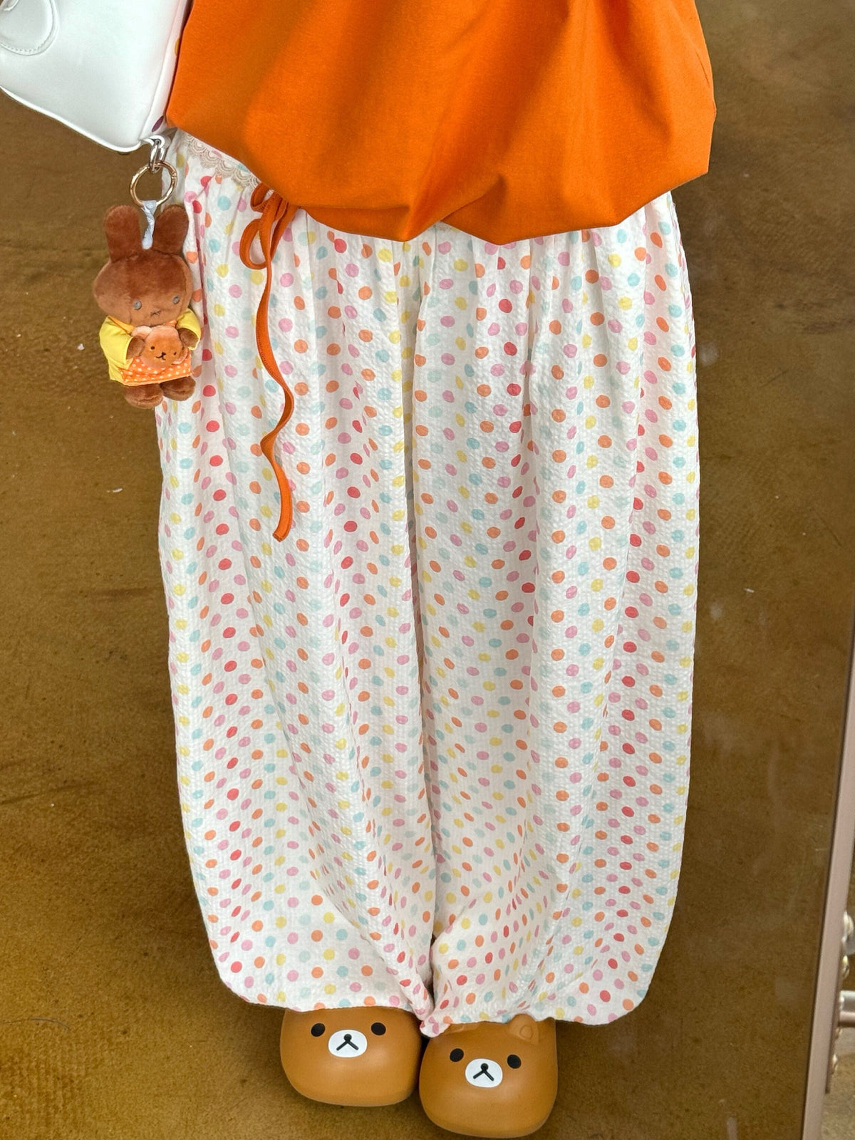 Confetti Dot Bubble Pants-Bottoms-ntbhshop