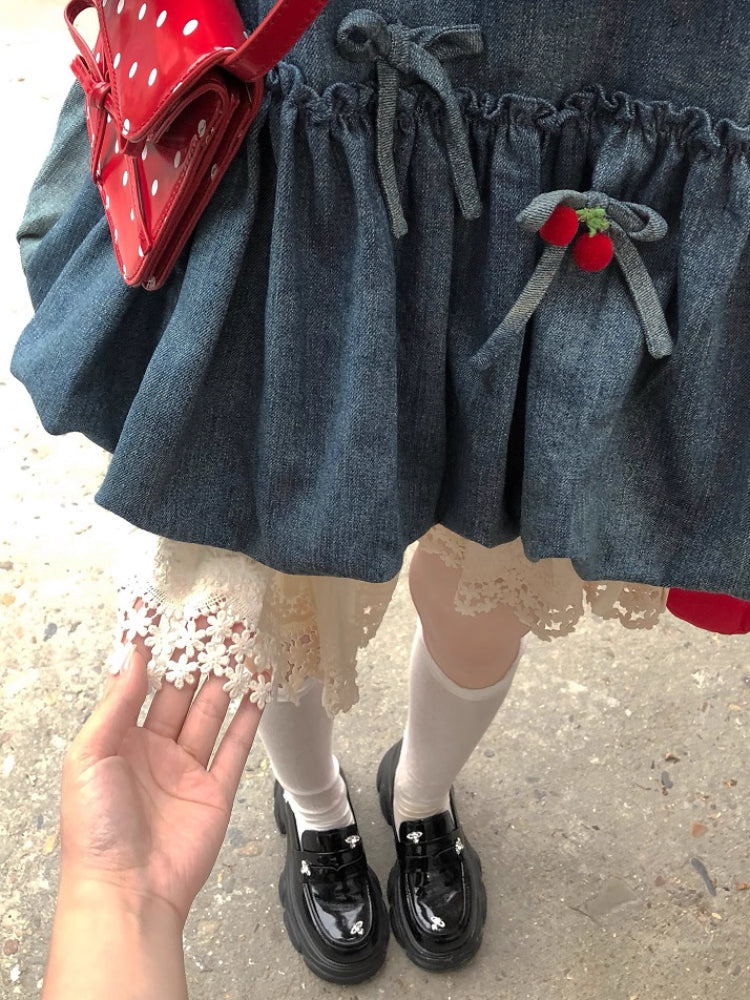 Snowlace Layer Cake Skirt-ntbhshop