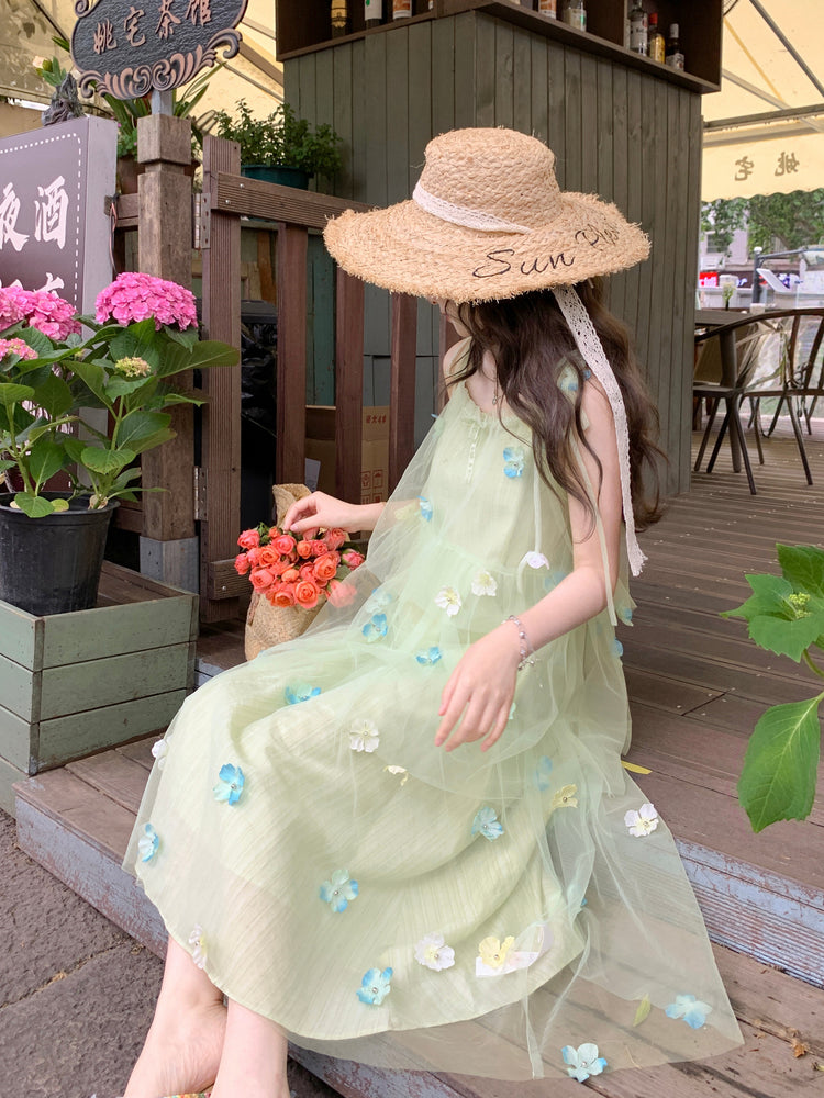 Dewdrop Bloom Tulle Dress-Dresses-ntbhshop