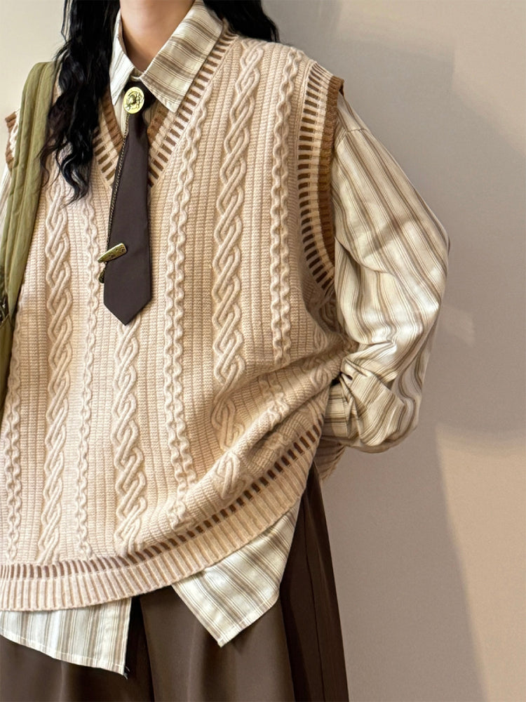 Maple Grove Academia Sweater Vests-ntbhshop