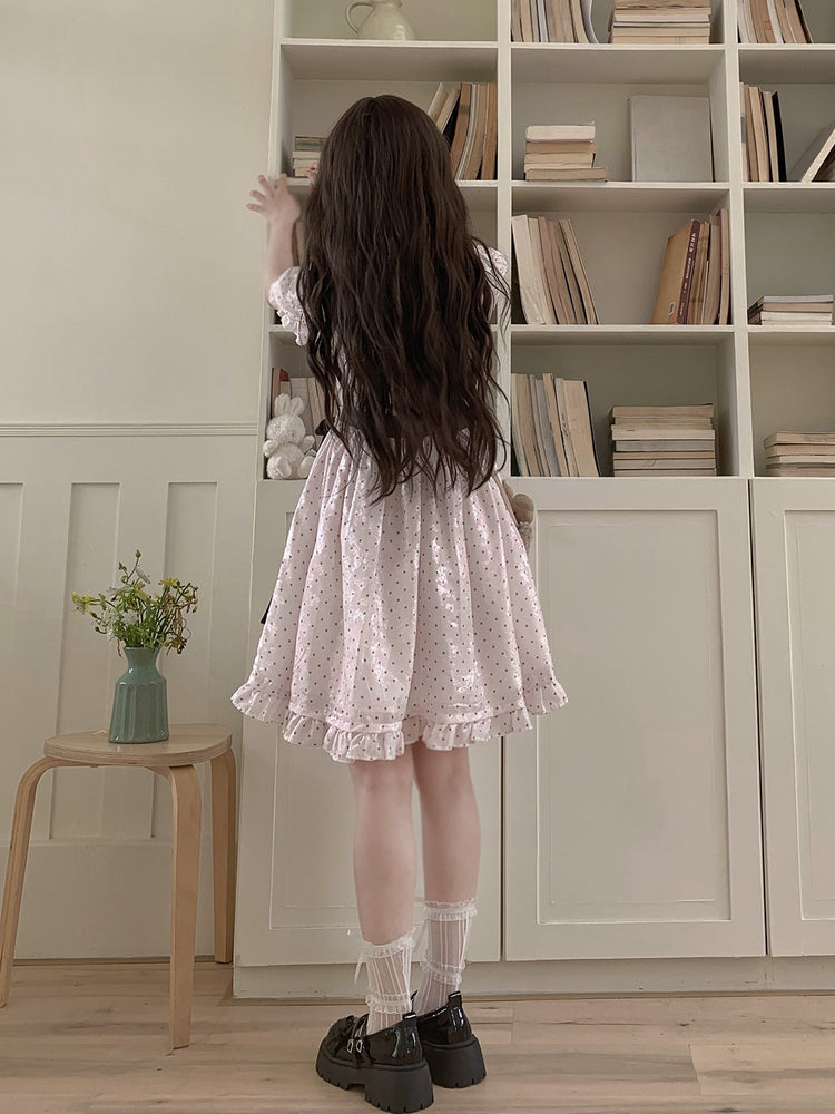 Cloud Dot Tulle Dresses-Dresses-ntbhshop