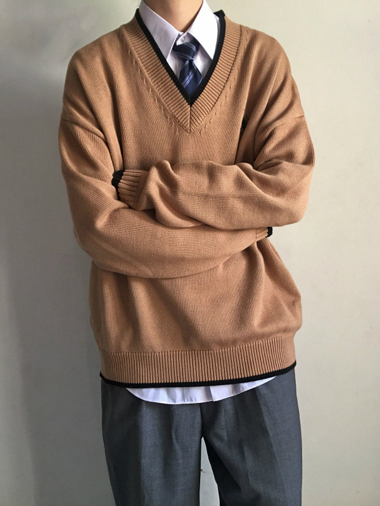 Haru JK DK Uniform Knit Sweaters-ntbhshop