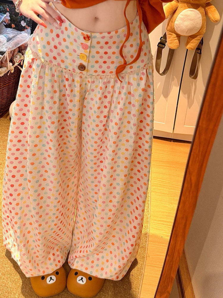 Confetti Dot Bubble Pants-Bottoms-ntbhshop