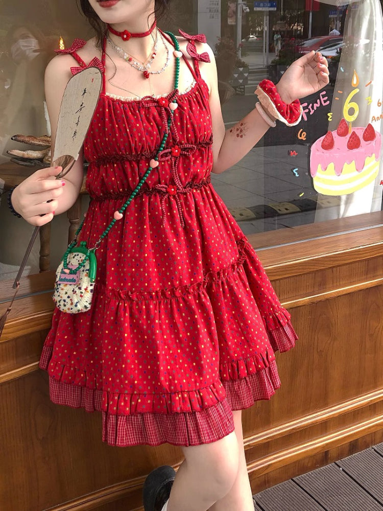 Candy Pop Summer Halter Dresses-ntbhshop