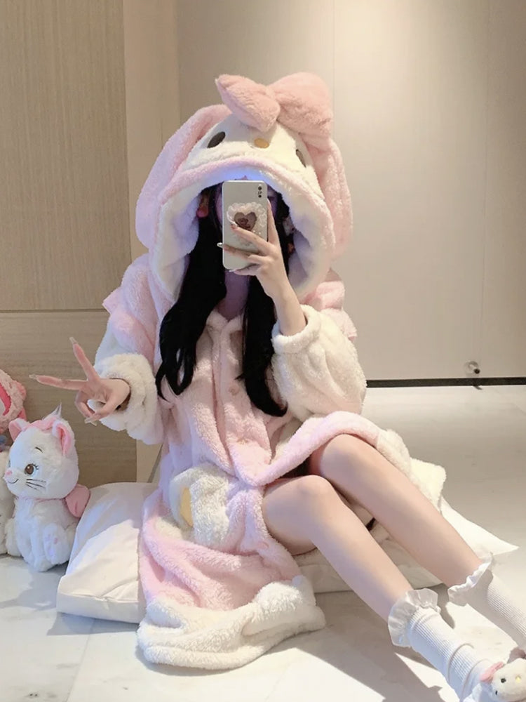 My Melody Cozy Fleece Pajamas-ntbhshop