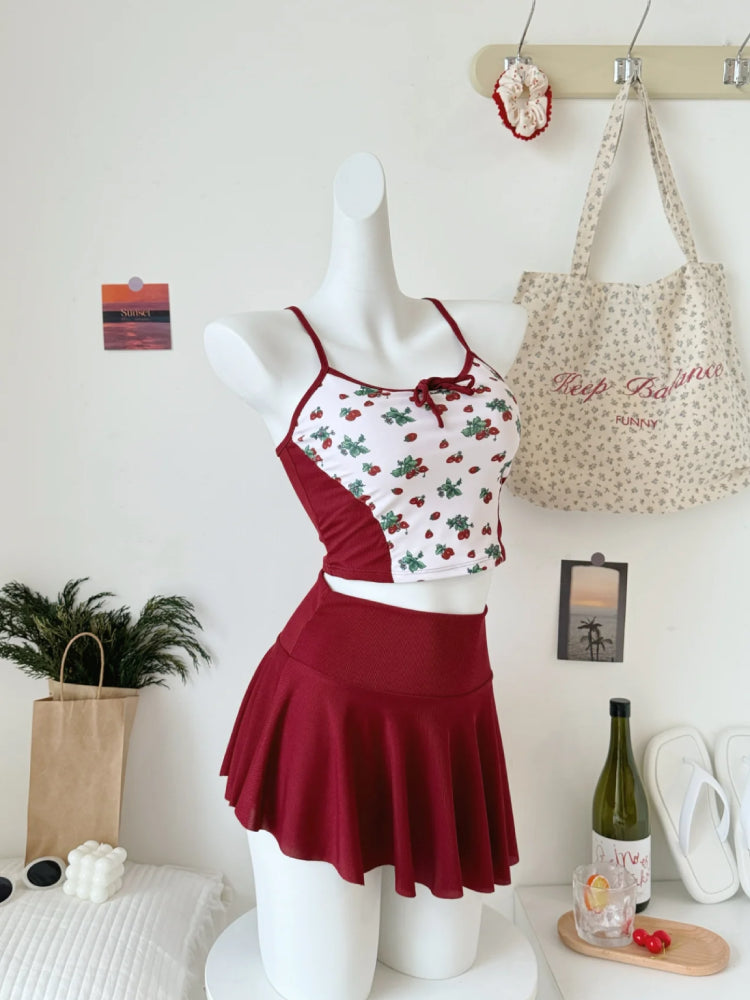 Berry Bliss Two-Piece Swimsuit-ntbhshop