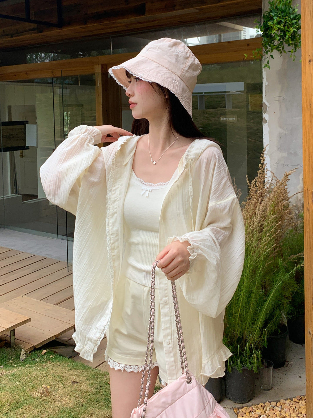 Sugar Lace Sun Sheer Coats-Outerwear-ntbhshop