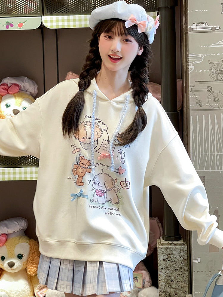 Honey Pup Sketch Sweatshirt & Hoodie-ntbhshop