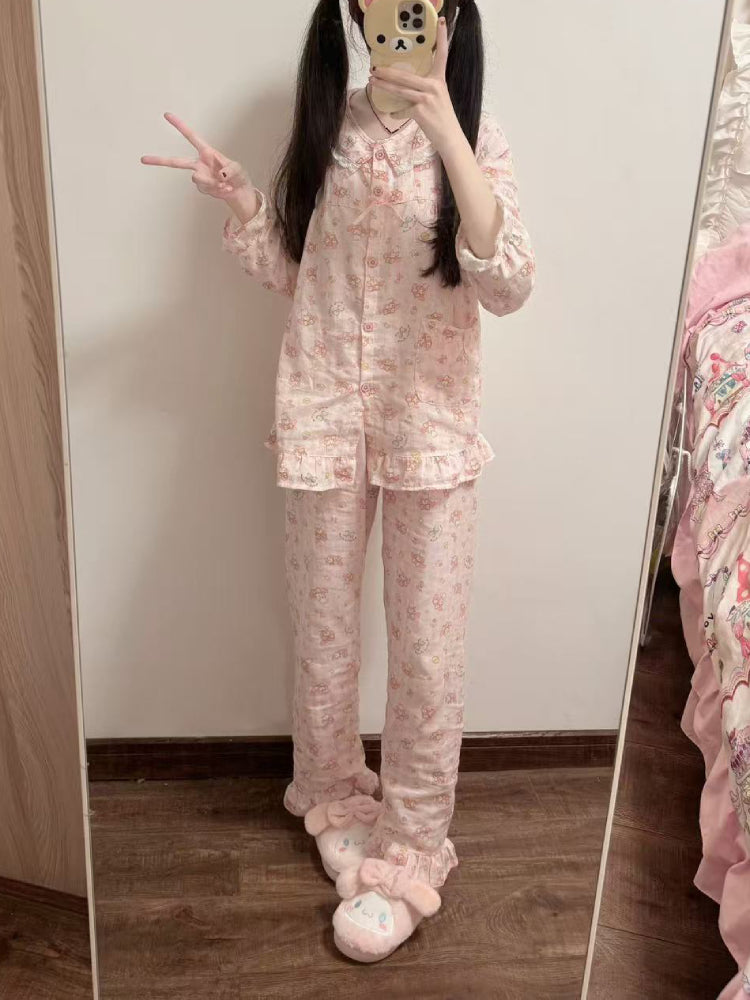 Melody Dream Cotton Pajama Set-ntbhshop