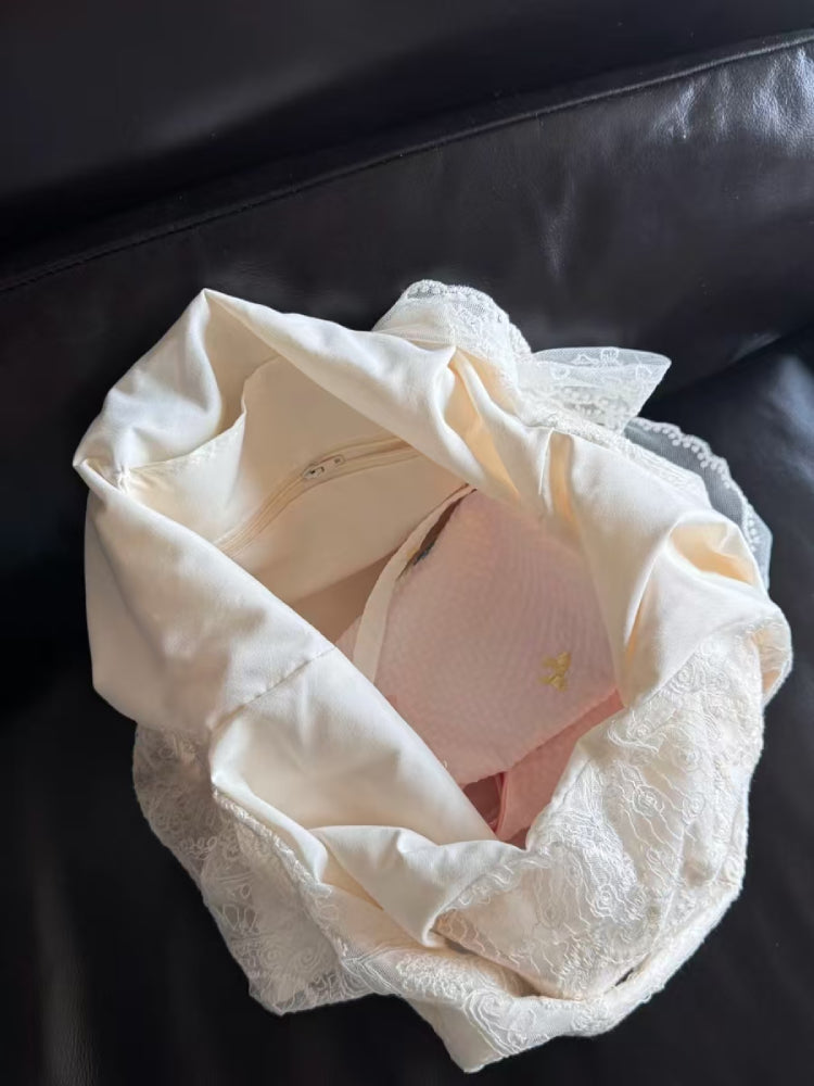 Lace Whisper Korean Style Tote-ntbhshop