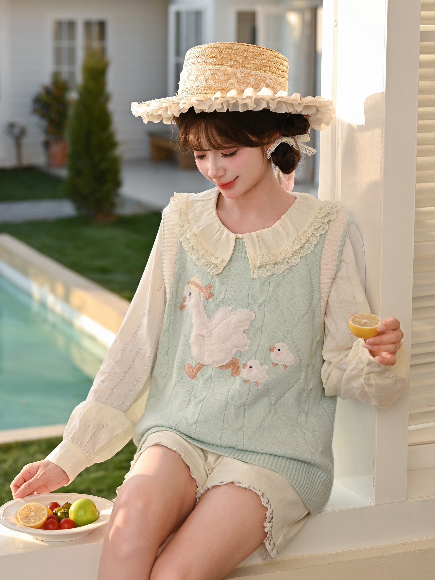 Mrs. Goose Knit Vest - ntbhshop