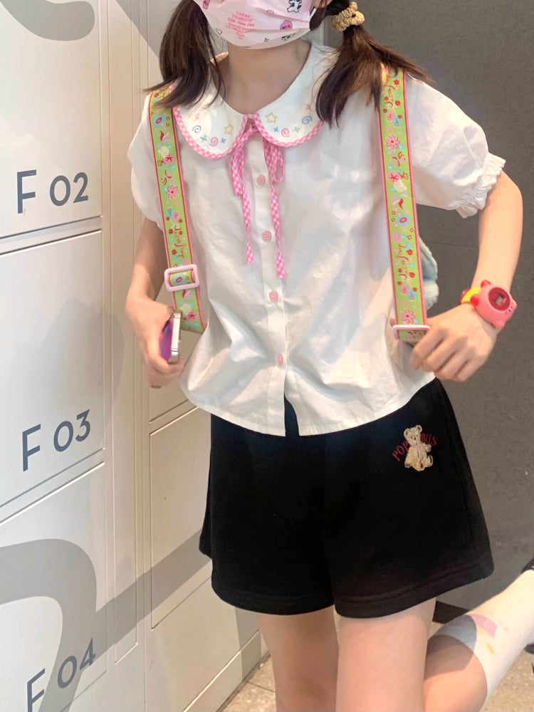 Milky Way Doll Collar Blouses-ntbhshop