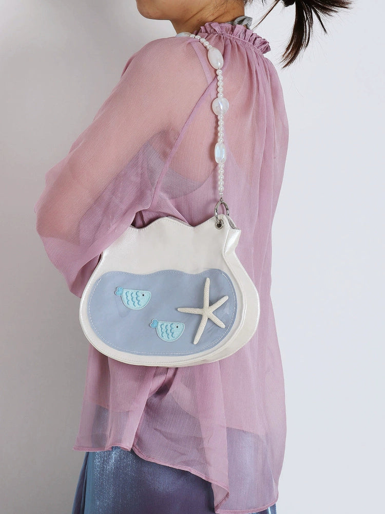 Pearl Fishbowl Crossbody Bag-ntbhshop