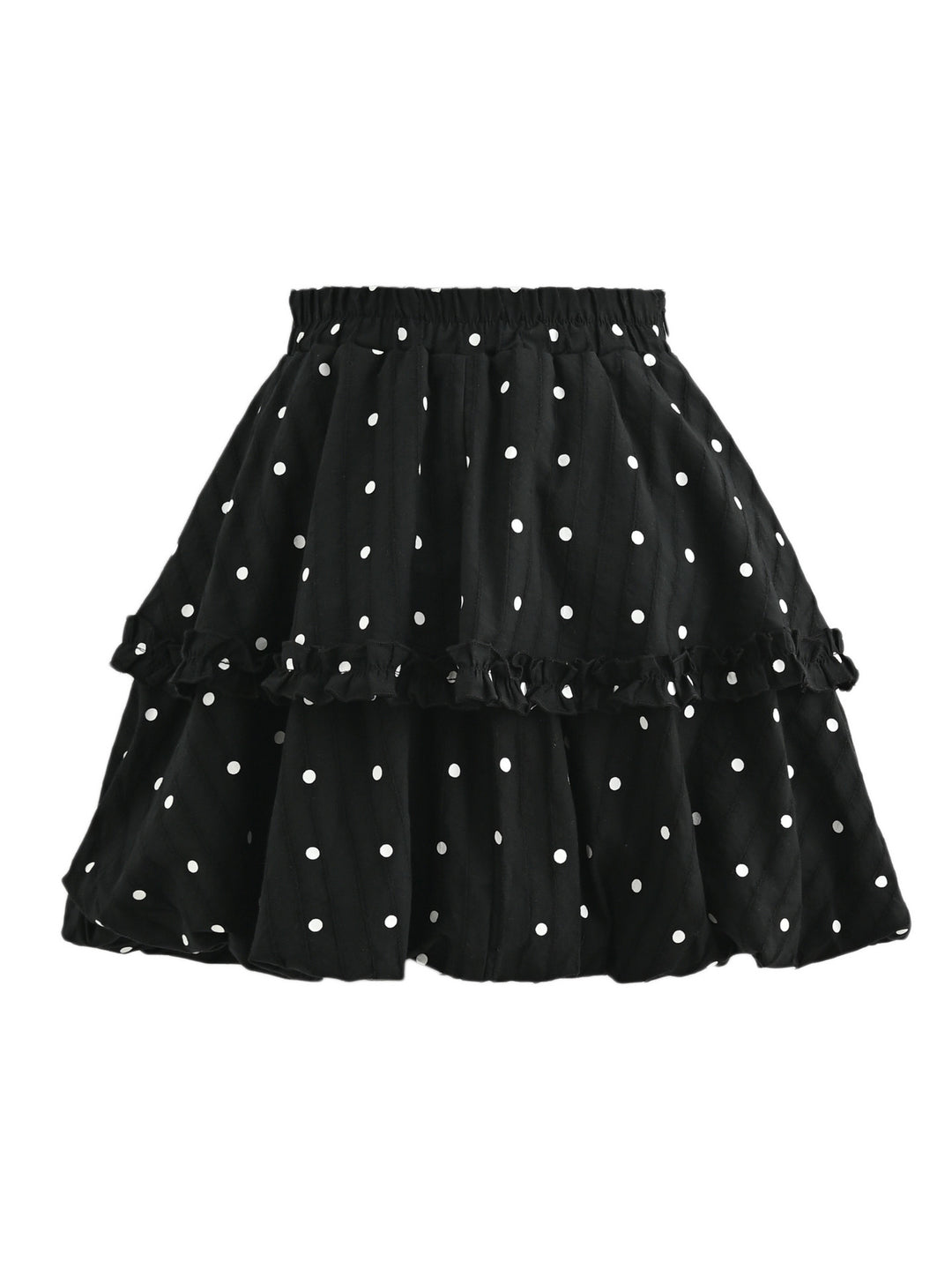Polka Puff Bubble Skirts-Bottoms-ntbhshop