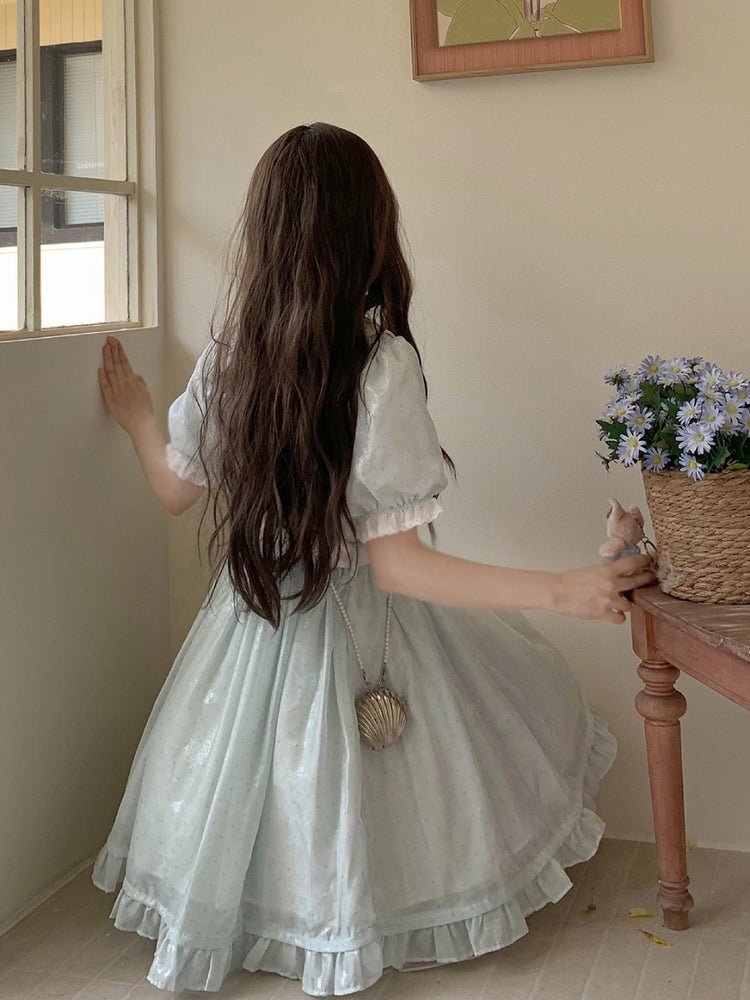 Cloud Dot Tulle Dresses-Dresses-ntbhshop