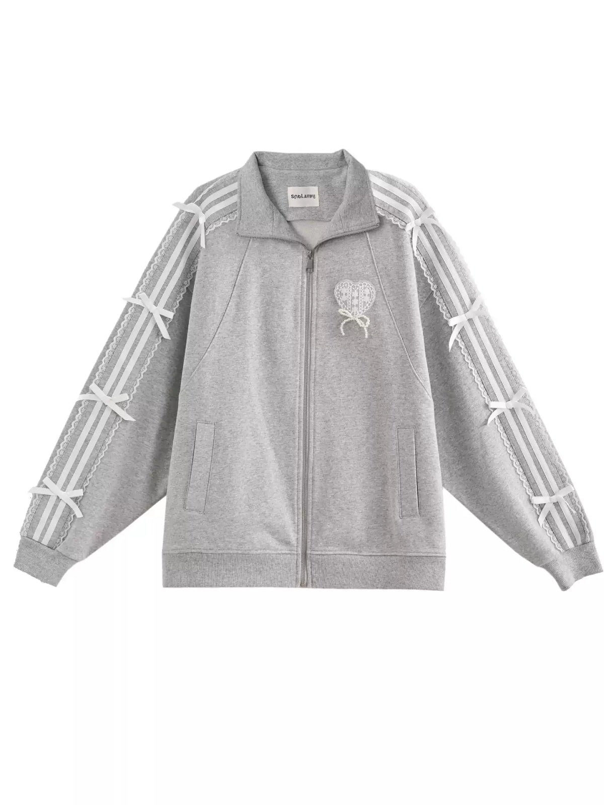 Soft Ribbon Zip Jacket - ntbhshop