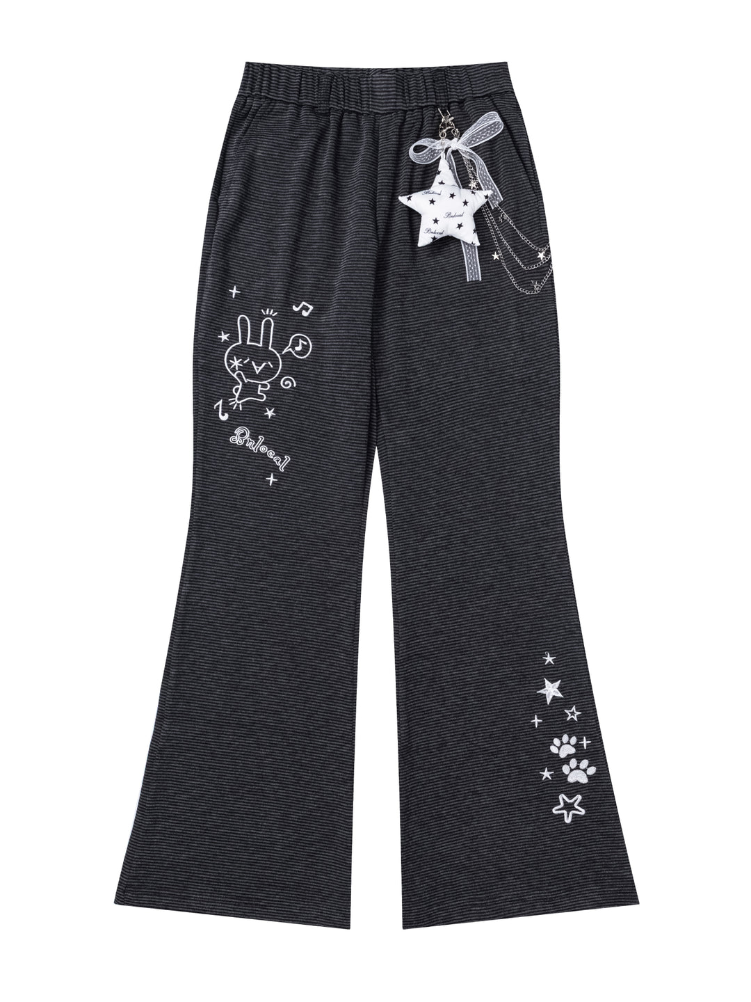 Stargirl Charm Flare Pants-Bottoms-ntbhshop