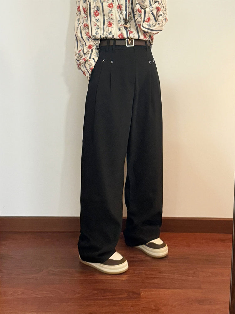Coffee Break Wide Leg Pants-ntbhshop