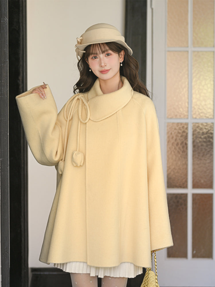 Buttercup Princess Wool Coat-ntbhshop