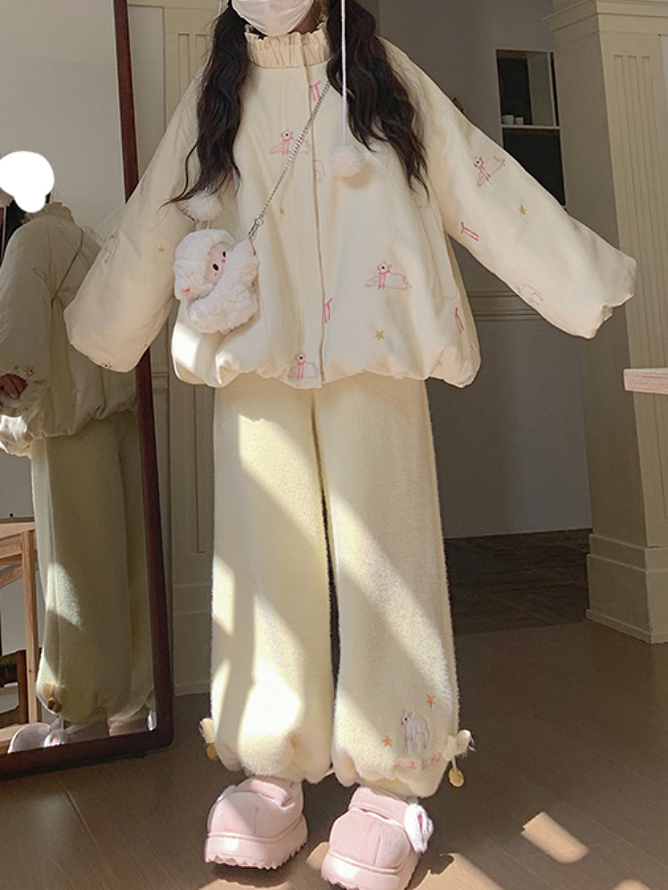 Lamb Cloud Plush Pants-ntbhshop