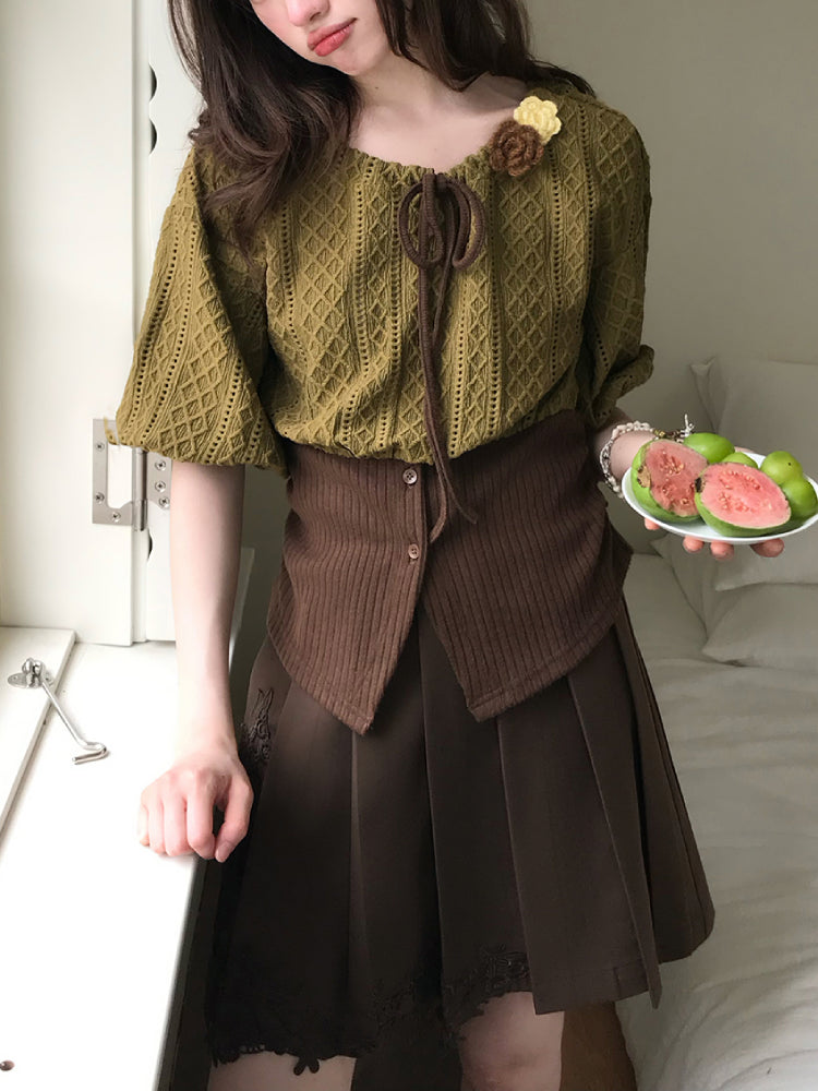 トップス Mori Forest Loom Mori Knit Top - ntbhshop