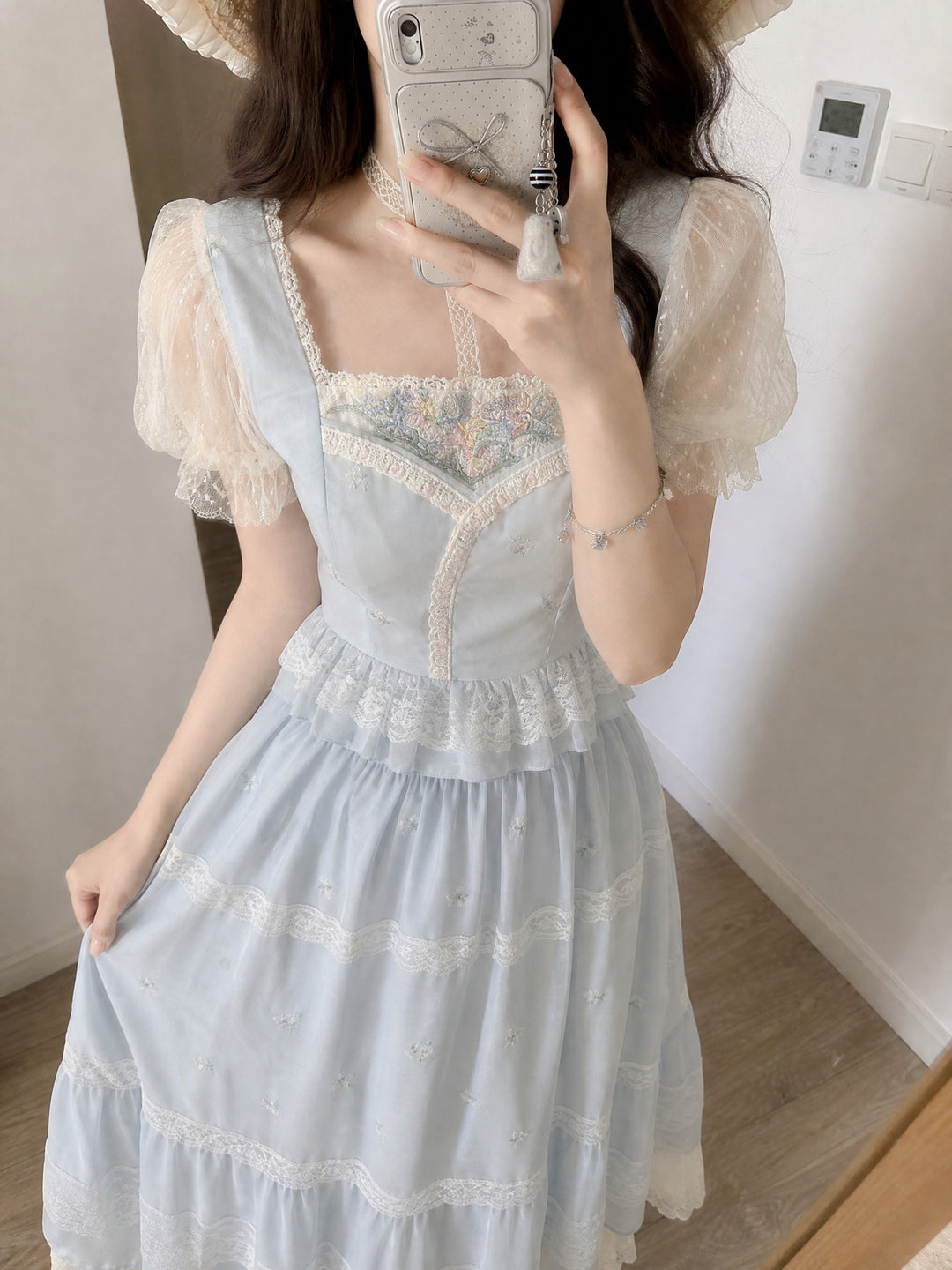 Morning Dew Lace Skirt-Bottoms-ntbhshop