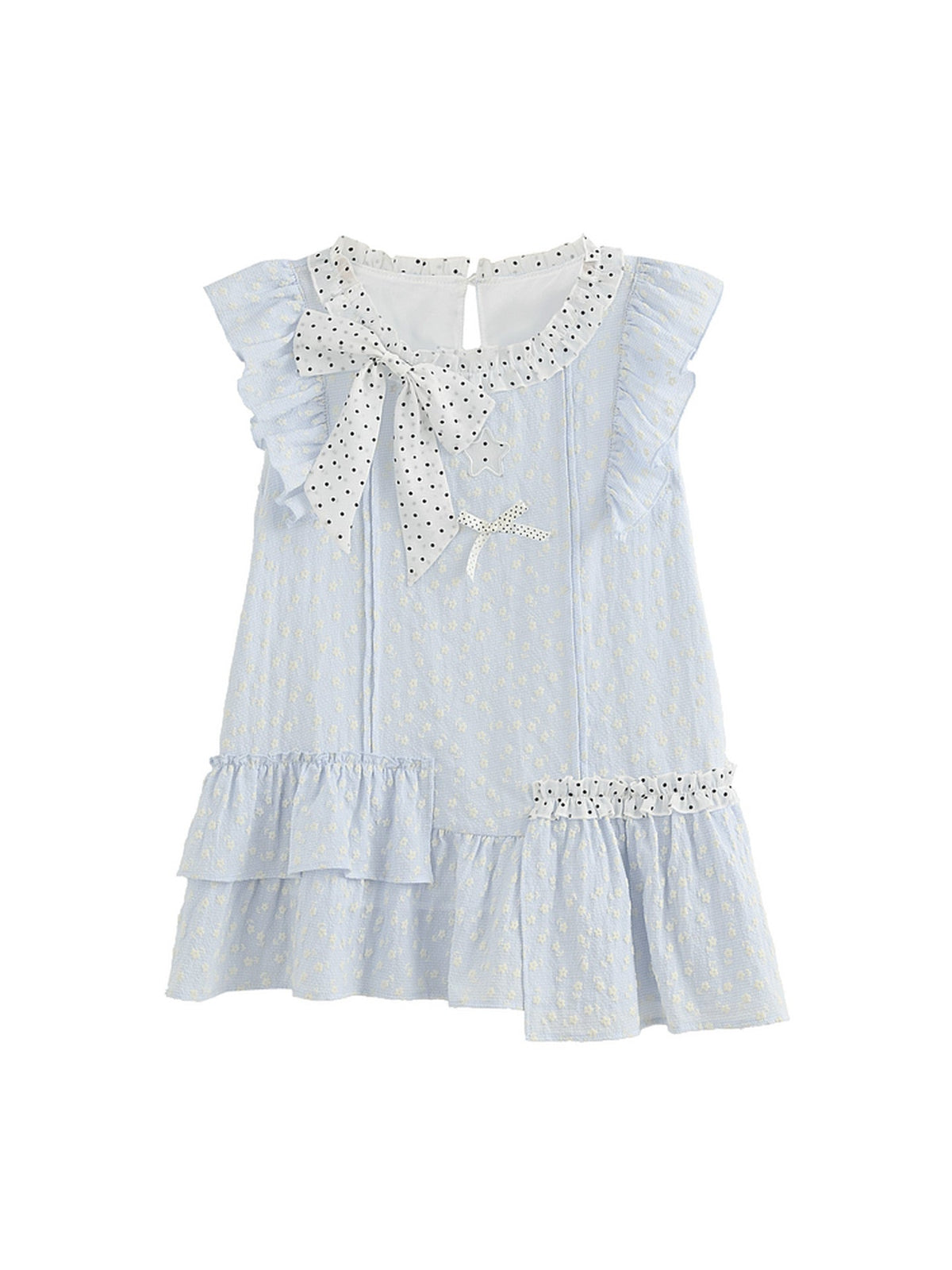 Cloud Bloom Layer Blouse-Tops-ntbhshop