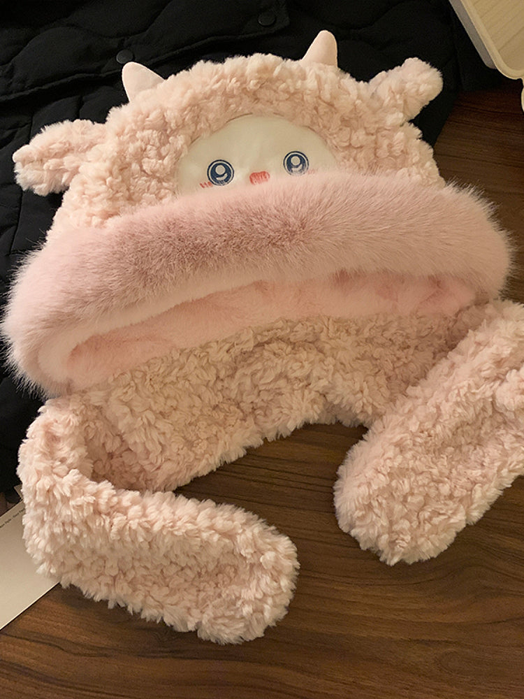 Sheep Cloud Cozy Earflap Hoods-ntbhshop