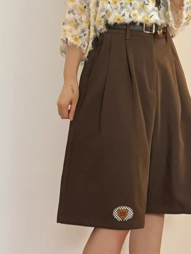 Retro Drift Wide Drape Shorts-ntbhshop