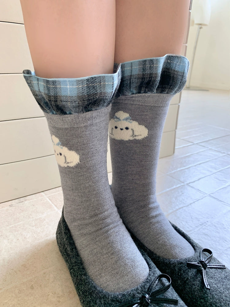 Ruffle Kiss Crew Socks-ntbhshop