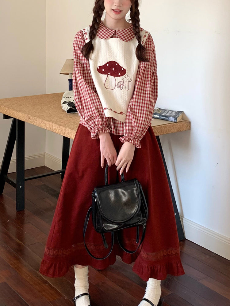 Cottage Grove Vest, Blouse & Skirt-Outerwear-ntbhshop