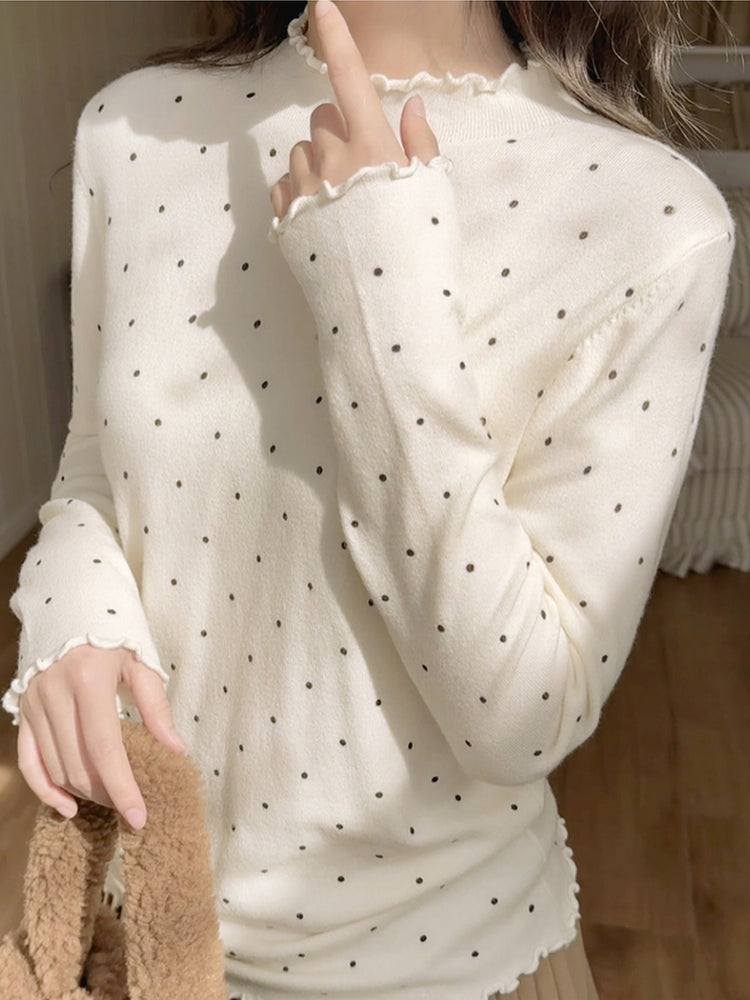 Dotted Whisper Cottage Base Tops-Sets-ntbhshop