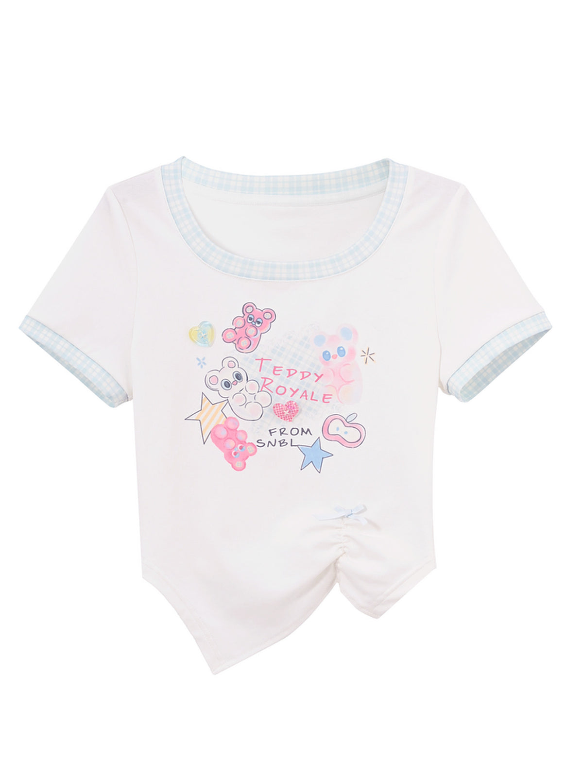 Teddy Royale Ringer Top-Tops-ntbhshop